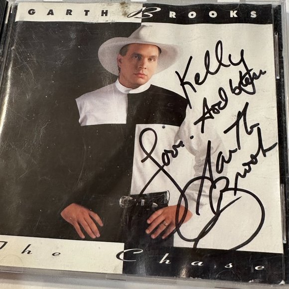Signed Garth Brooks CD